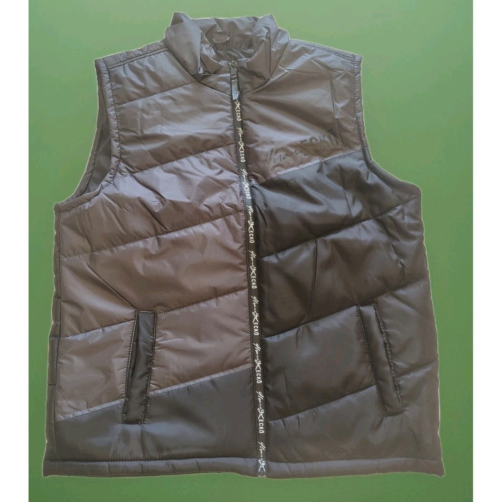 Marc Ecko Cut &Sew Puffer Vest Mens‎ XLFull Zip Fall Edition A1